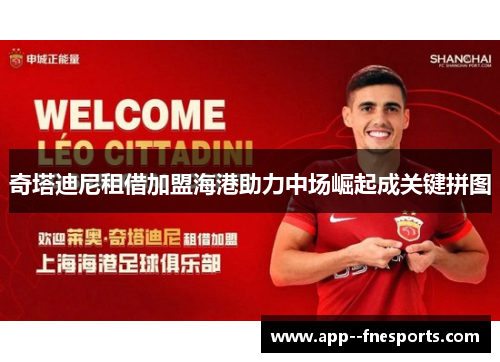 奇塔迪尼租借加盟海港助力中场崛起成关键拼图